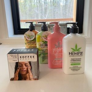 COPY - Hempz Lotions and KOFFEE Scrub
